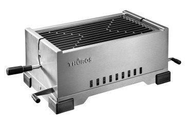 Thüros PRO1 - modularer Holzkohle Tischgrill mit Gussrost