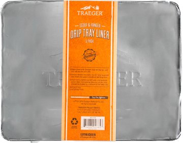 Traeger Aluminium Schutzfolie für Ranger Pelletgrill - 5er Pack