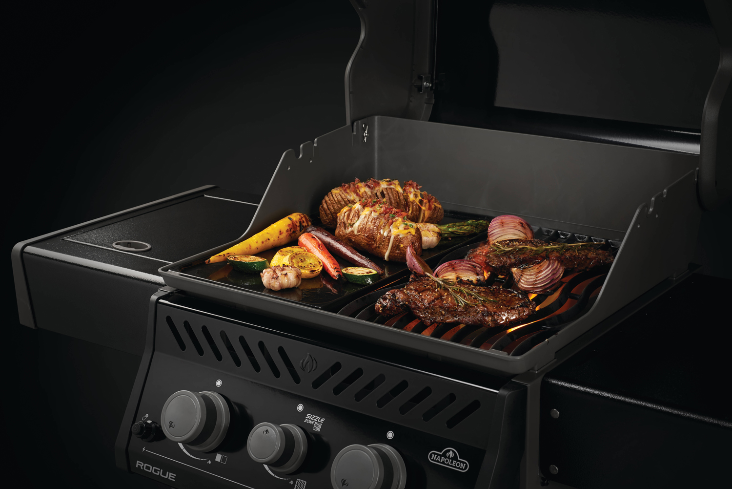 Grillplatten eckig
