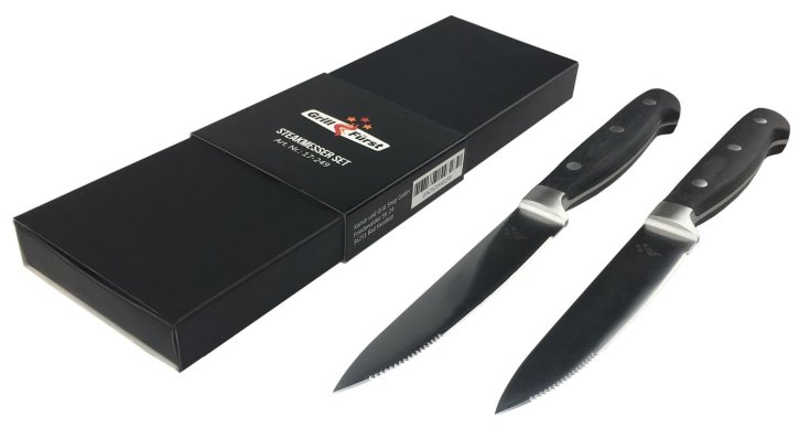 LIANYU Steakmesser Set 12-teilig – Edelstahl Mit Wellenschliff, Spülmaschinenfest & Ergonomischer Griff