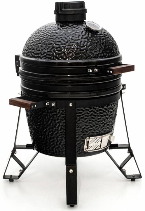 Kamado Ceramic Barbecue Outdoor Oven Charcoal Smoker Grillmeister Mini BBQ EGG 