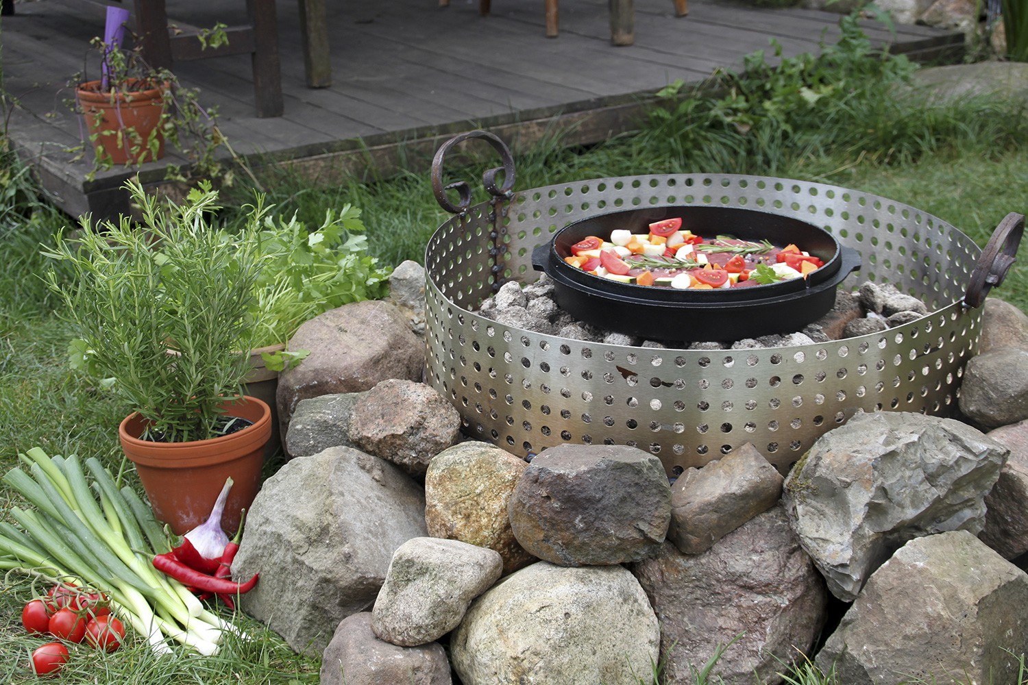 Petromax ft9 Feuertopf Dutch Oven 7,5 l - mit Füssen