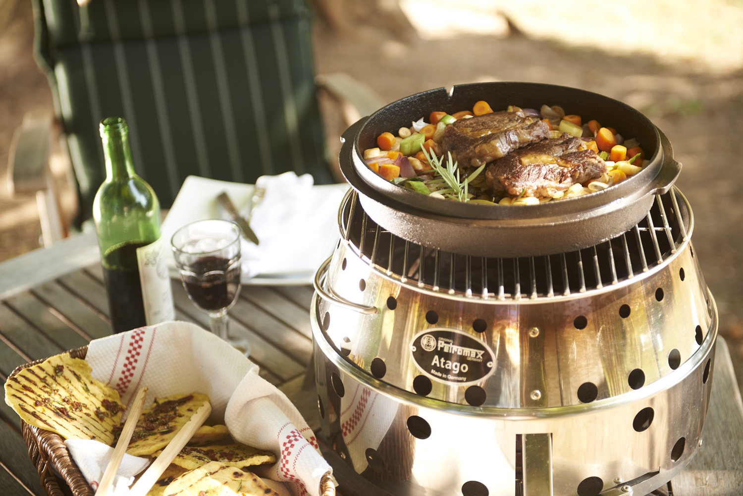 Petromax ft6t Feuertopf Dutch Oven 5,5 l ohne Füsse