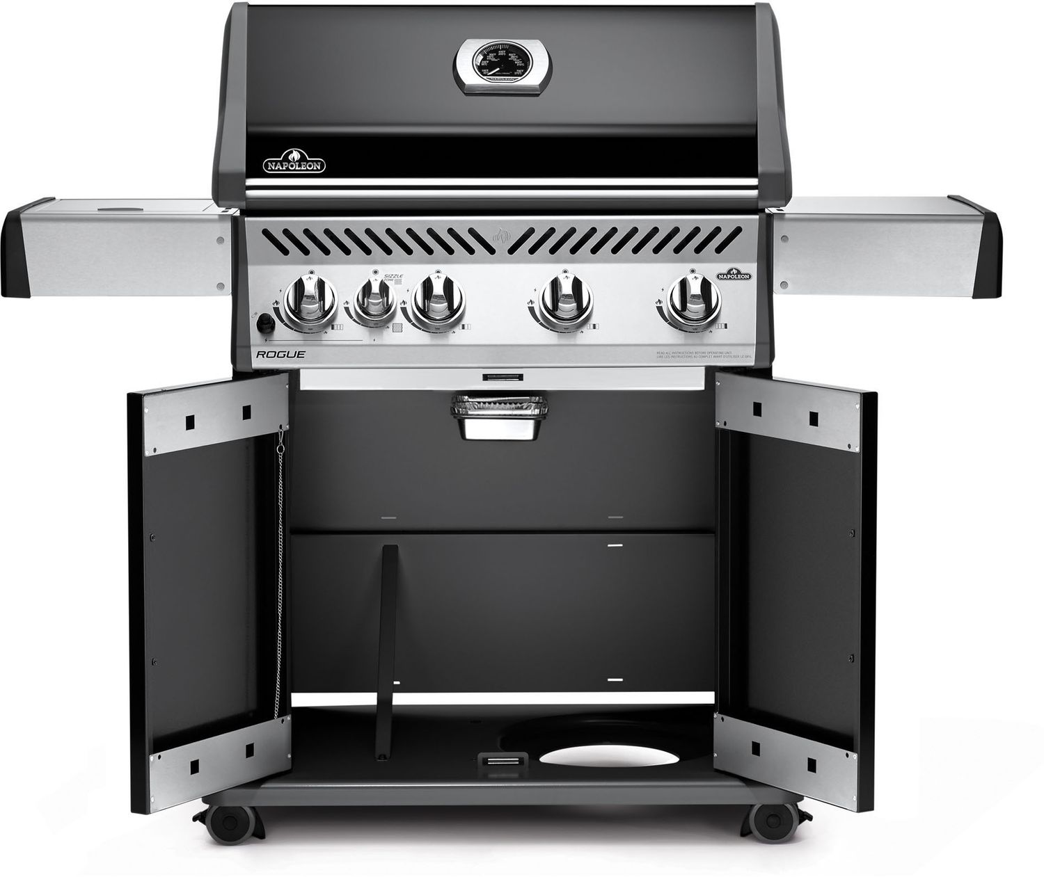 Napoleon Rogue R525SIB schwarz mit Sizzle Zone