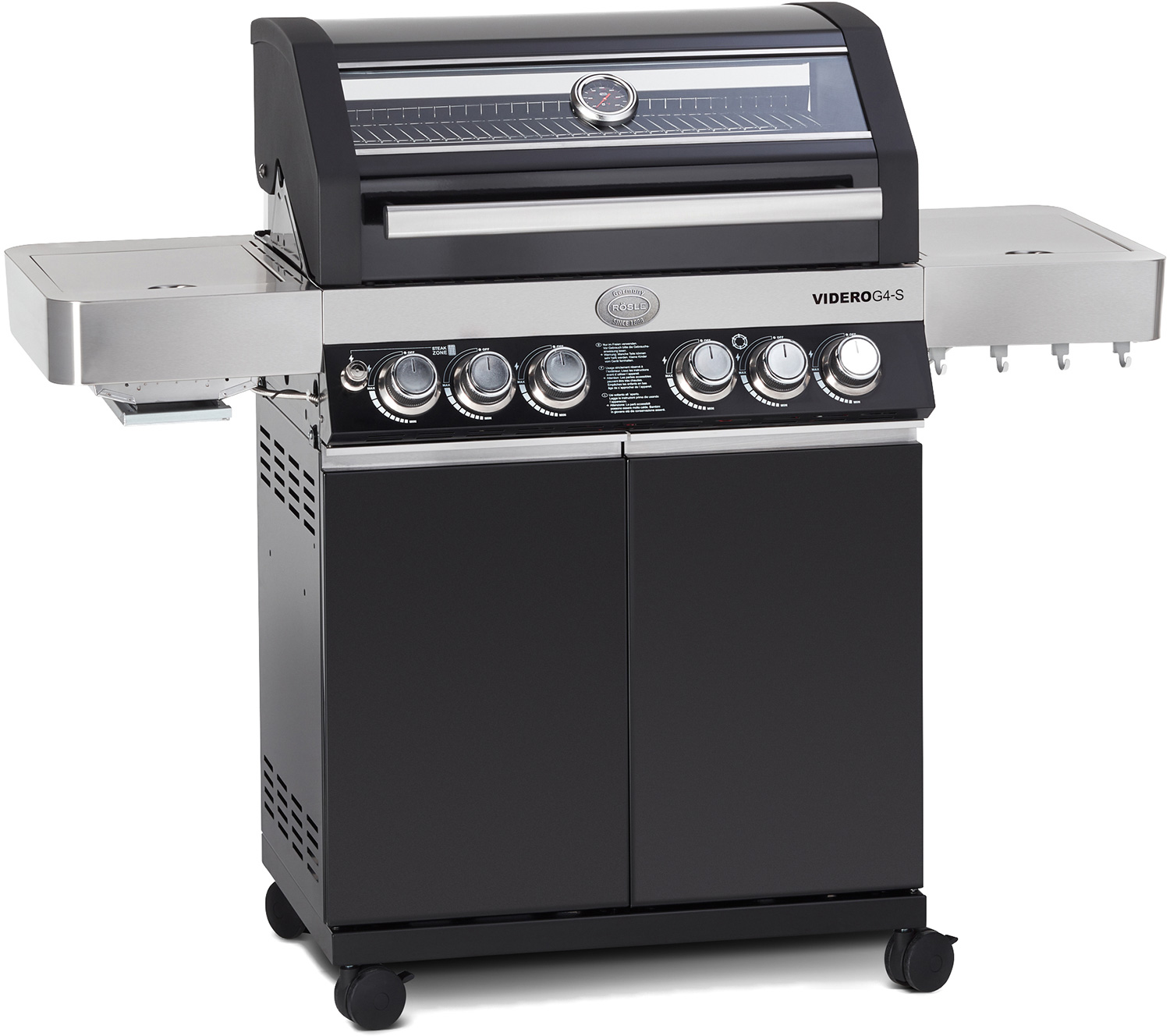 Rösle BBQStation Videro G4S schwarz