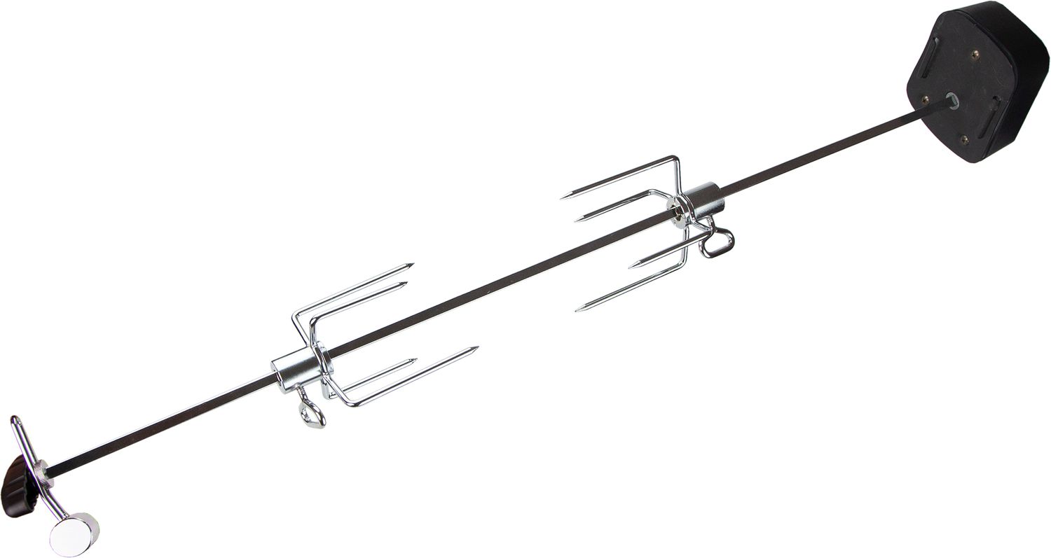 Onlyfire Universal Drehbar Grillspieß System Rotisserie Nadel Set, passt für jeden Grill