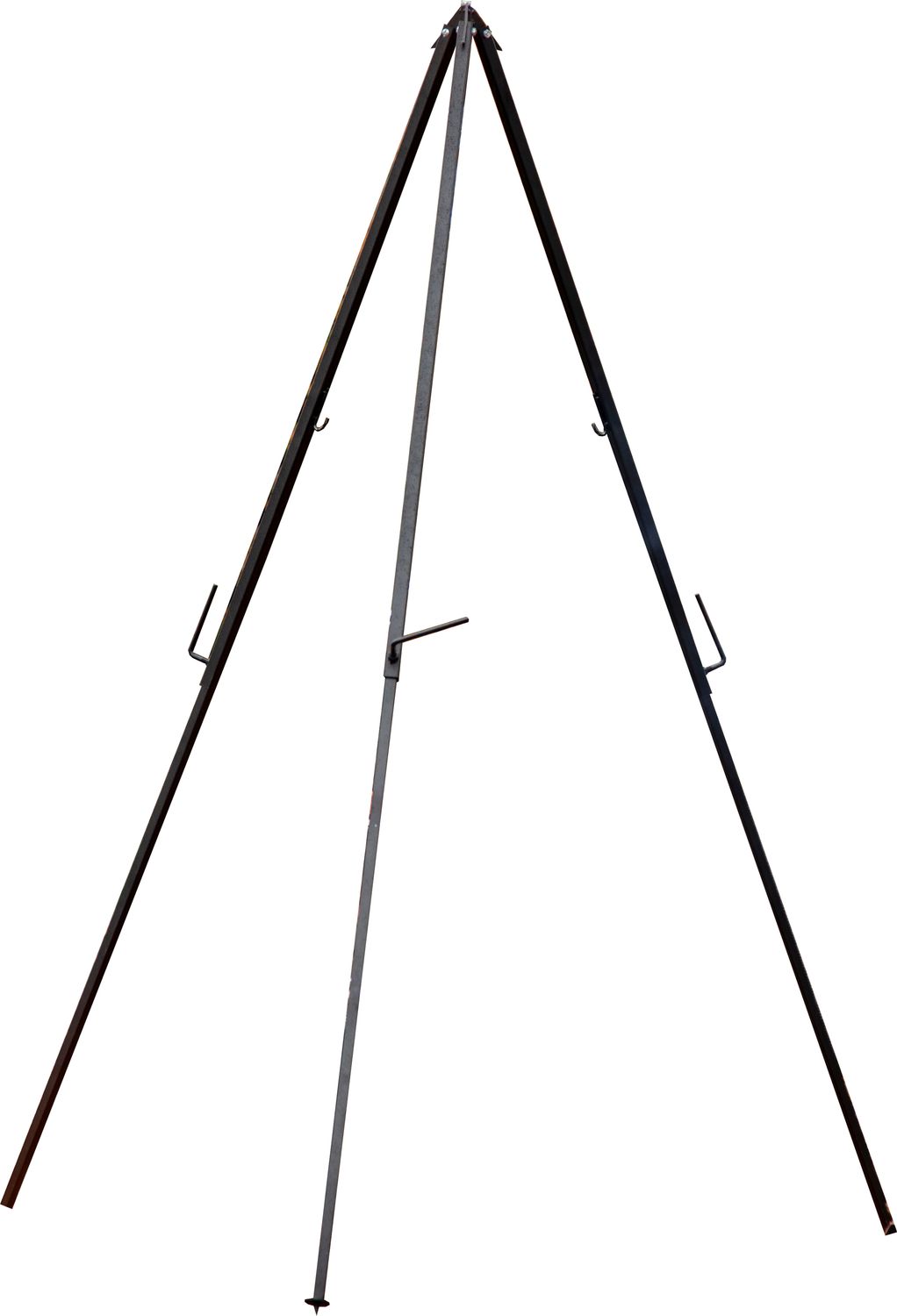 Grillfürst Dutch Oven Dreibein höhenverstellbar für Feuerstelle mit