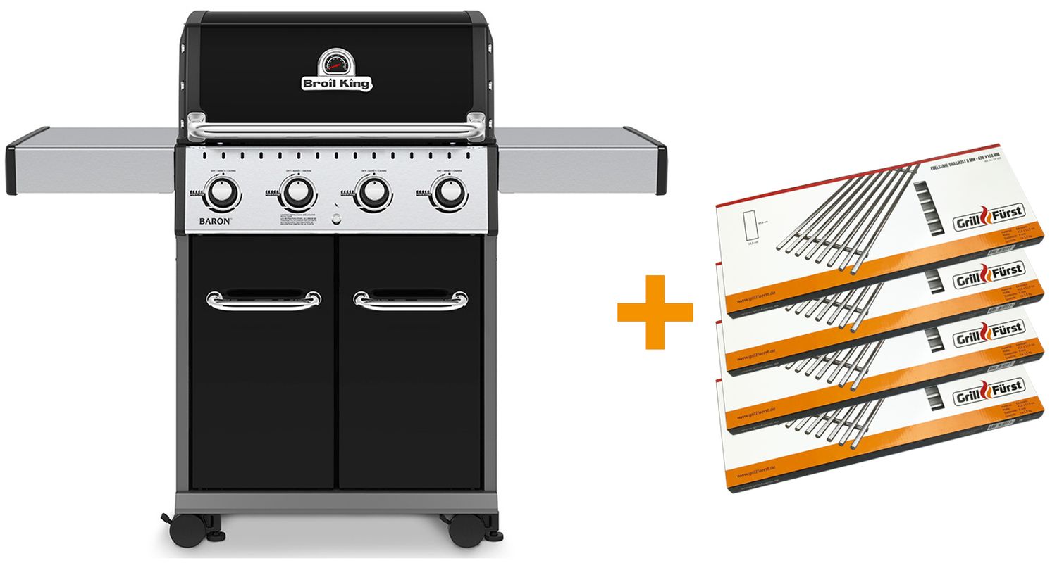 Broil King Baron 420 Black Modell 2020 Grillfürst Deal mit