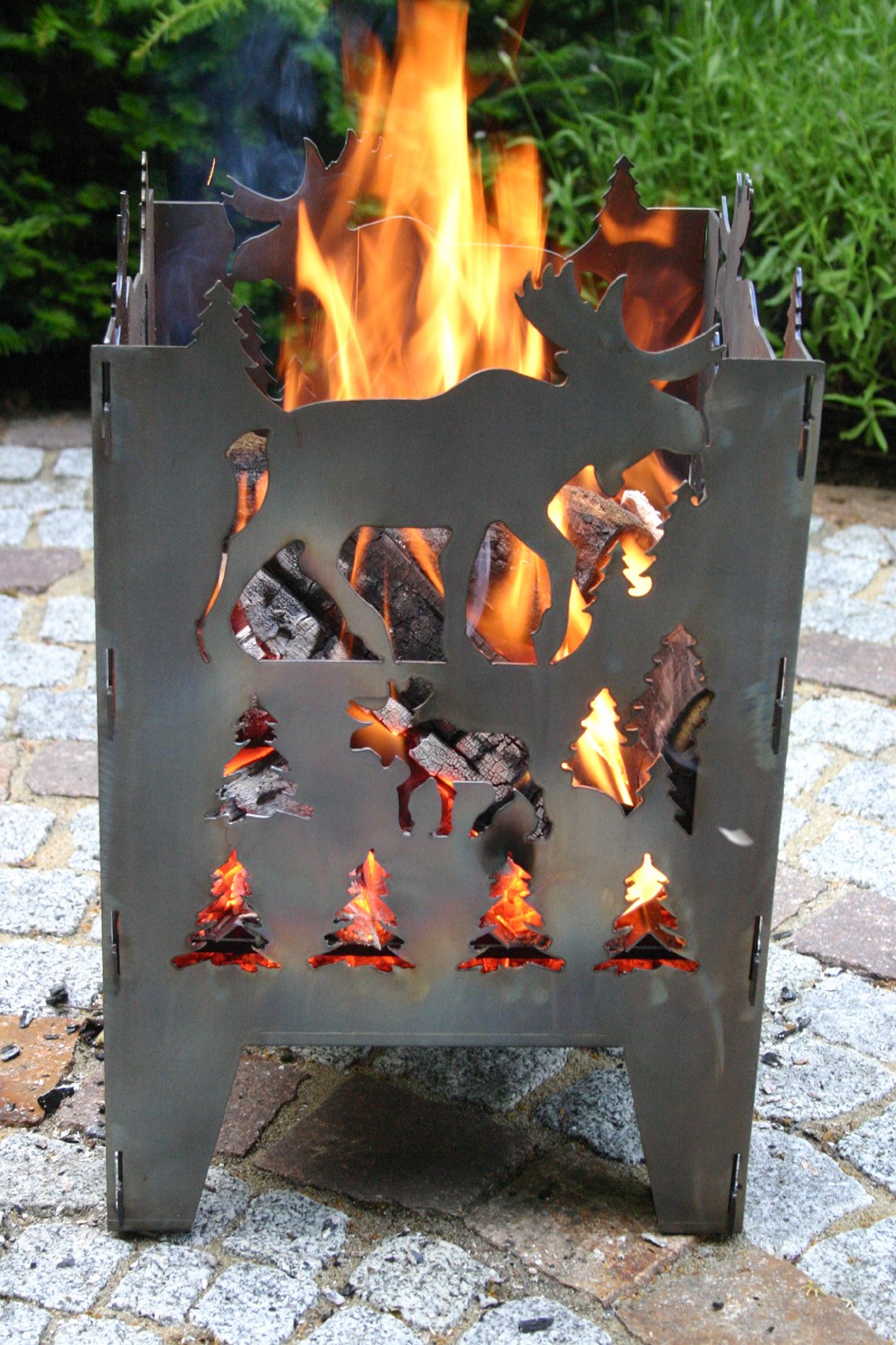 Schnell Lieferung des SvenskaV Feuerkorb Elch L 2023