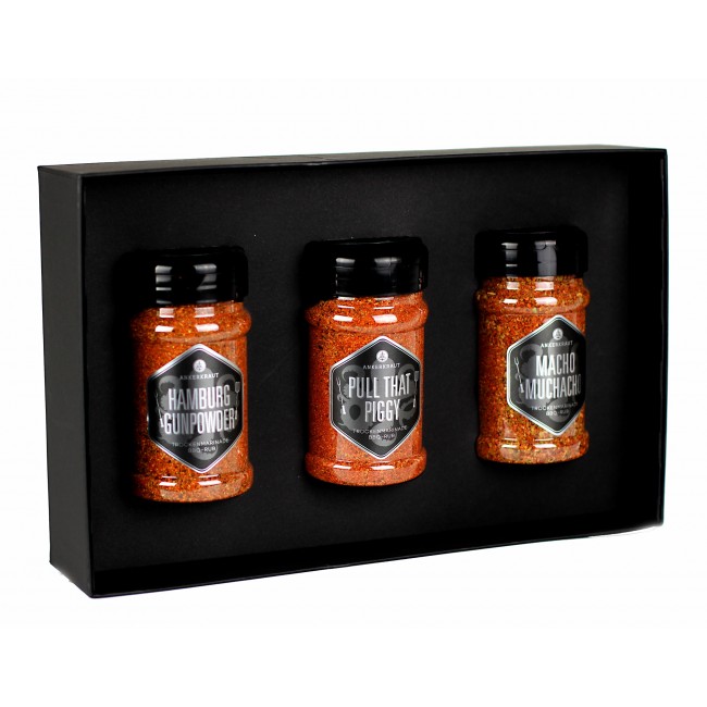 Ankerkraut Set BBQ Rubs 3 Streuer