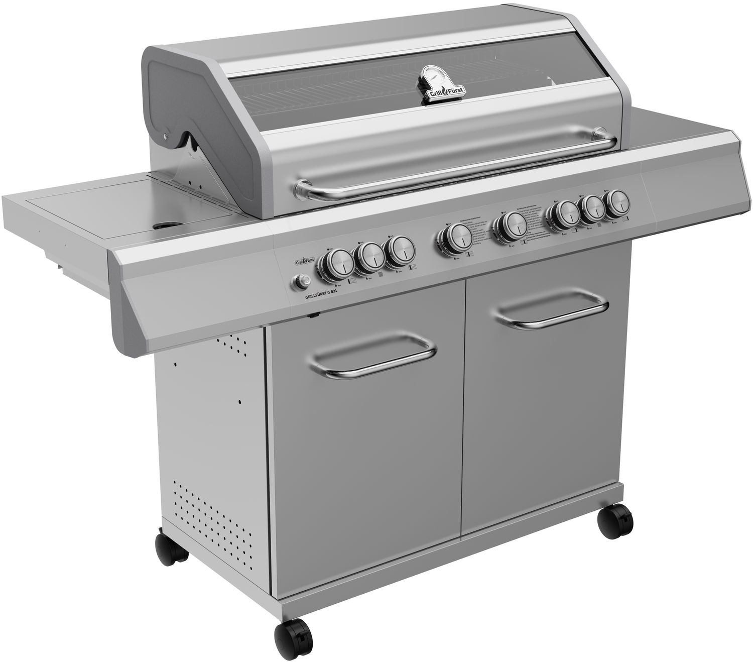 Grillfürst G621G 6-Brenner Edelstahl Gasgrill / TOP Ausstattung