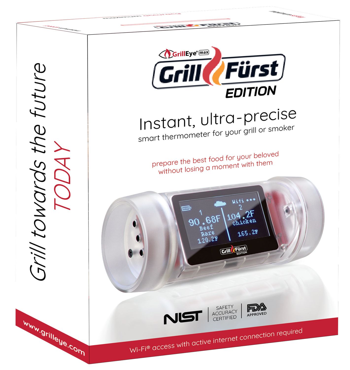 GrillEye Max Smart Wireless Thermometer