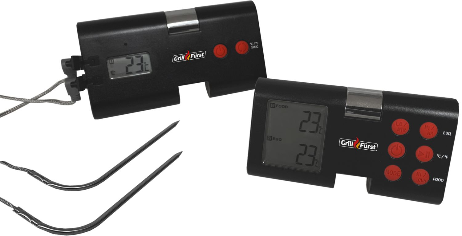 Grillfürst Funk-Thermometer / Grillthermometer