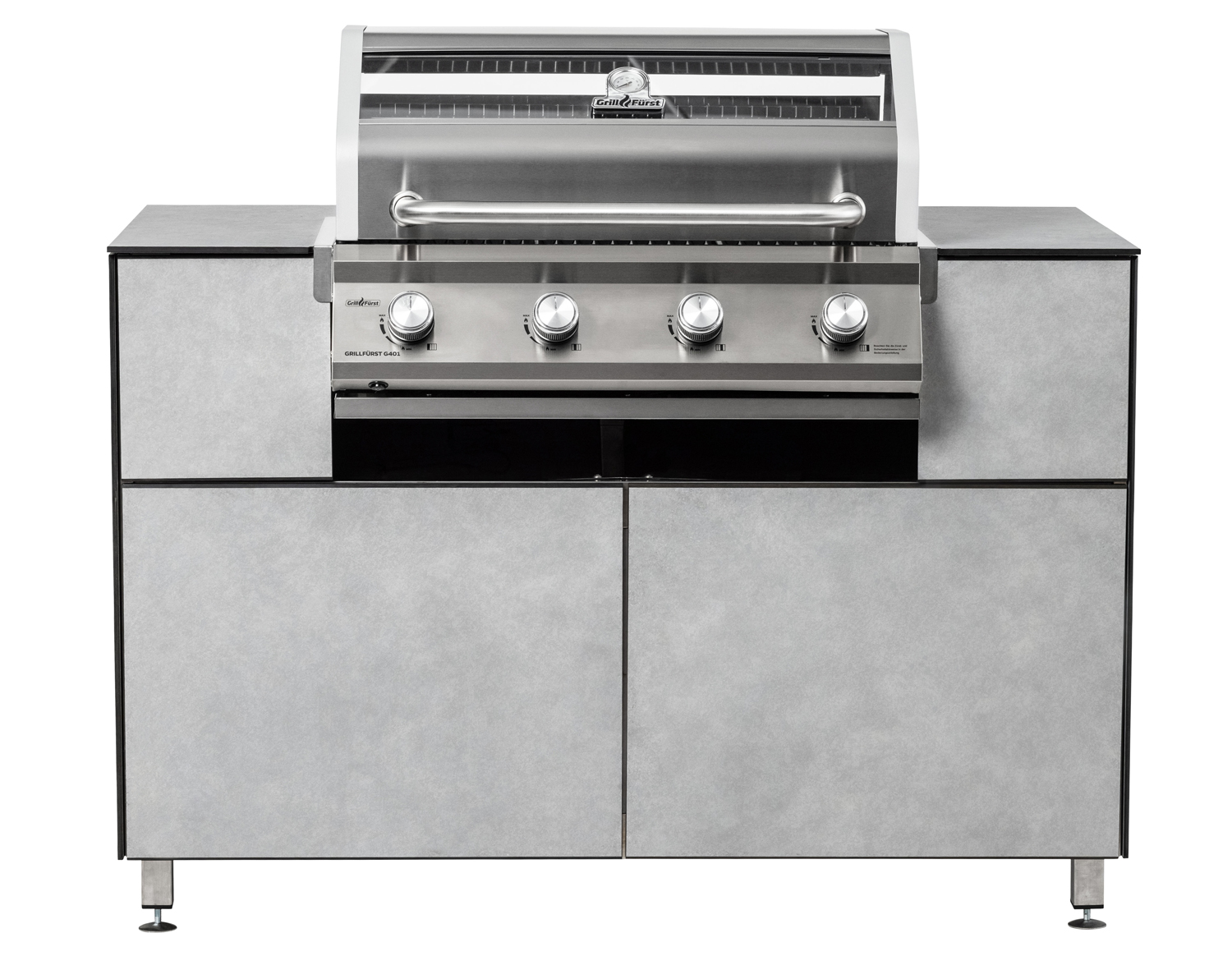 Grillfürst Outdoor Küchen Systeme aus HPL individuell aussuchen