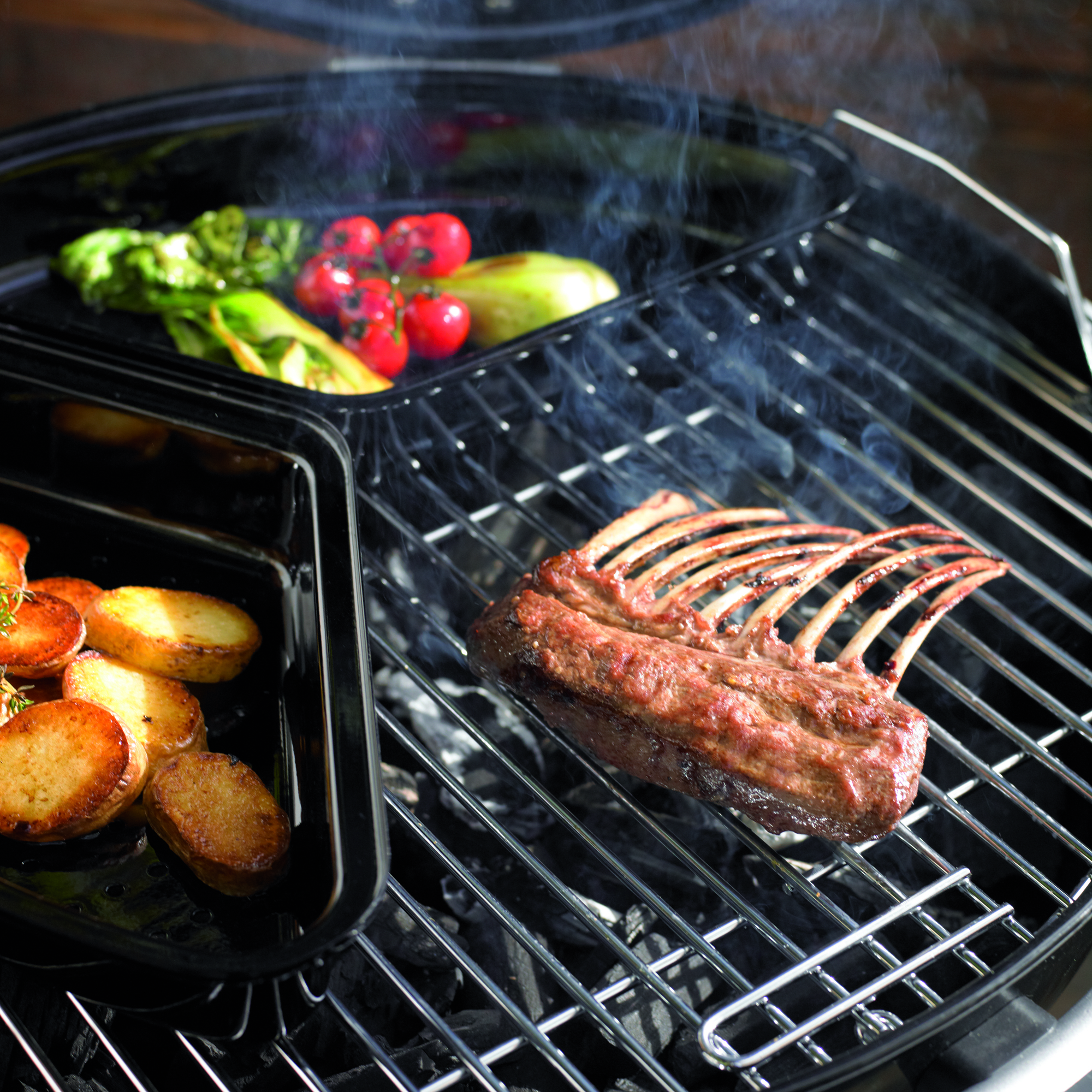Grillschalen für kleines Grillgut