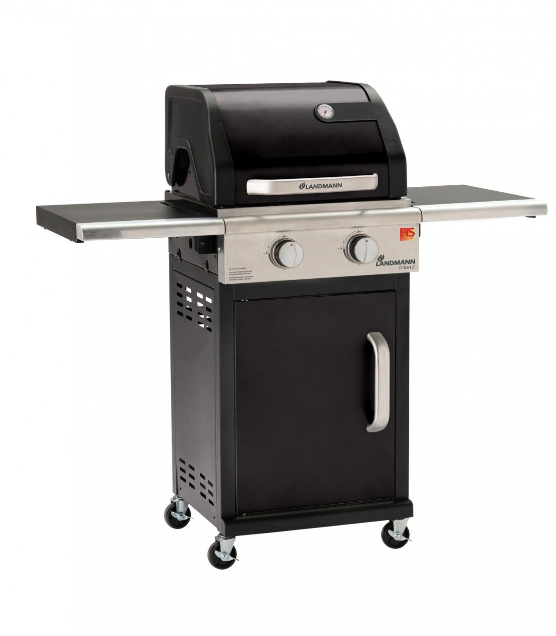 Landmann Gasgrillwagen Triton 2 Schwarz