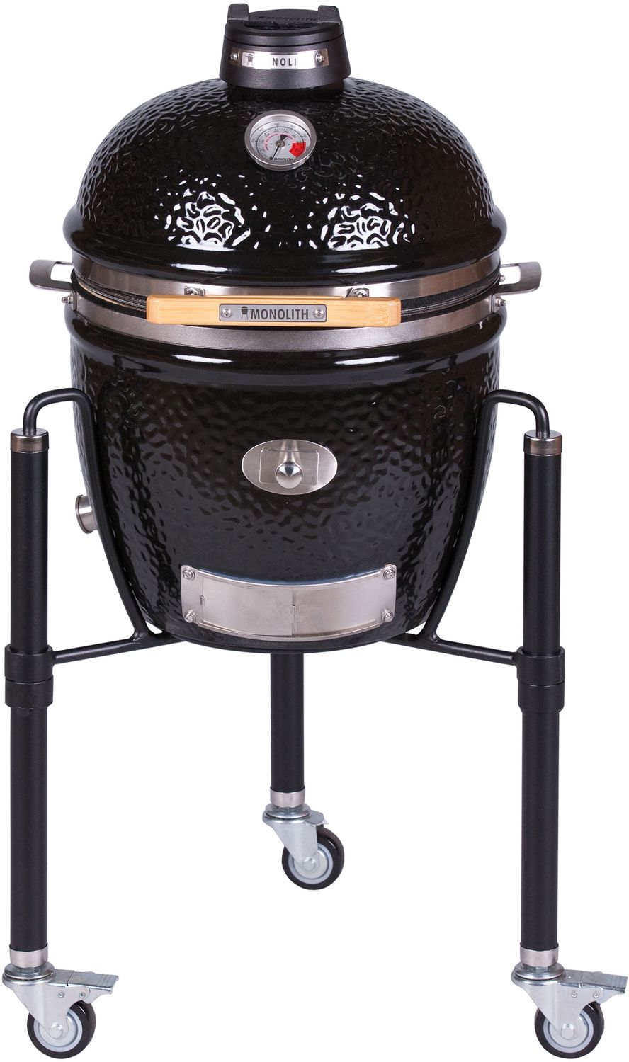 Monolith Junior PRO 2.0 Keramikgrill - 121021-BLACK MIT Gestell