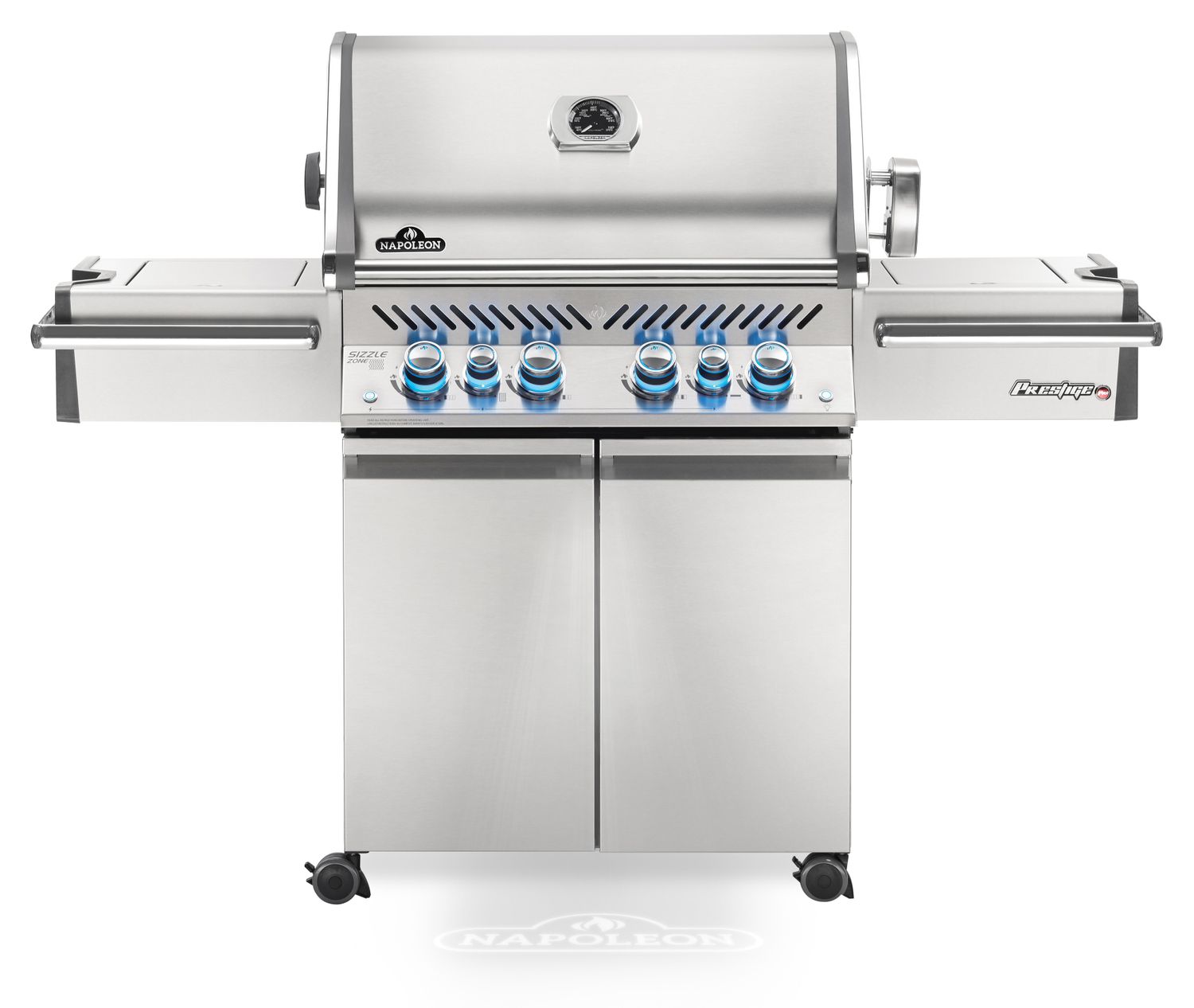 Napoleon Prestige Pro 500-3 Edelstahl Gasgrill inkl. Drehspieß