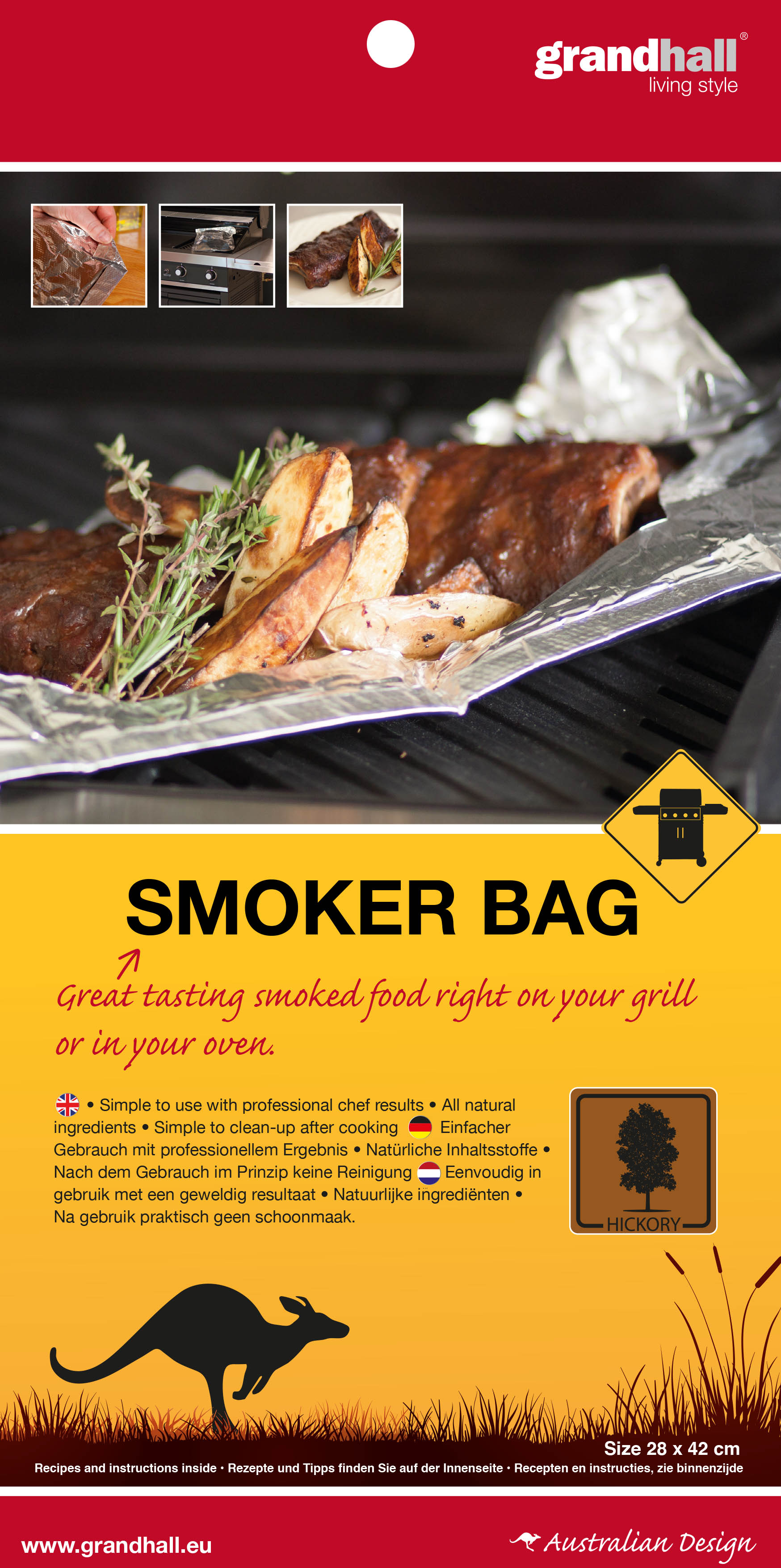 Grandhall Zubehör: Räucherbeutel Hickory A06724001T