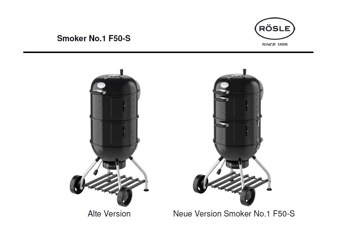 Barbecue Fumoir No. 1 F50-S - 25009 - RÖSLE