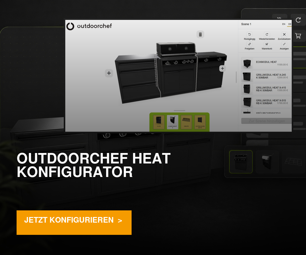 Zum Outdoorchef HEAT Outdoor Küchen Konfigurator