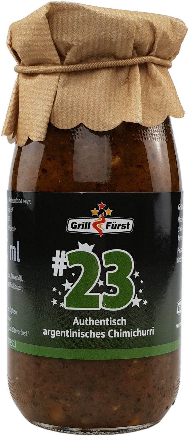Grillfürst BBQ Sauce No. #23, das argentinische Chimichurri