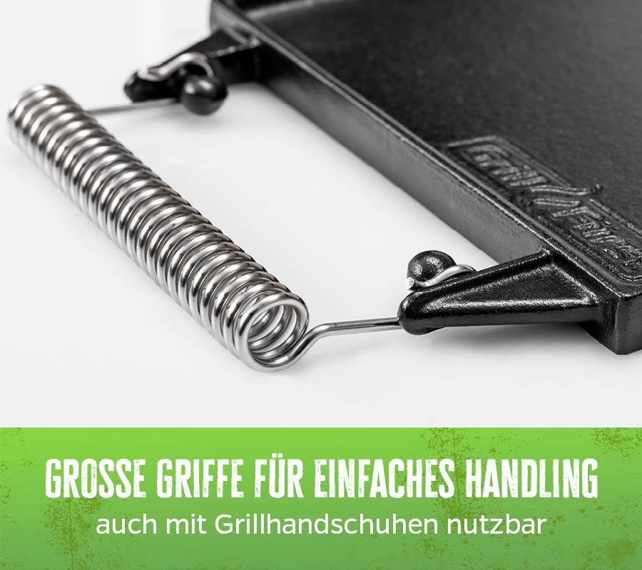 Grillfürst Universal Gusseisenplatte Grill 38,1 X  Produktbild-Vorschau 12