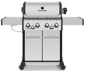 Broil King Baron S490 IR Gasgrill inkl. Drehspieß + Infrarot-Seitenbrenner - Modell 2025