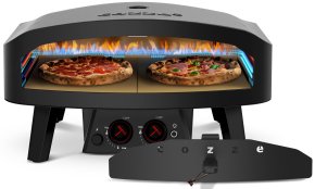 COZZE Pizzaofen Gas CLASSIC Black Edition 60 cm (24") - inkl. Hitzeschild