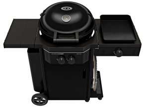 Outdoorchef Gas Kugelgrill Davos 570 G Pro mit Blazing Zone, Plancha, Zubehörhalter und 11 kg Gasflaschen Kit