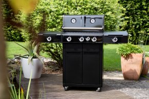 Outdoorchef Gasgrill - Grillstation HEAT X-345 RB mit Blazing/Cooking Zone, Heckbrenner und HEAT Regulator - NEU - Hover