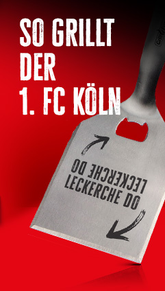 FC Köln Grill und Grillzubehör