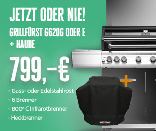 Grillfürst G620 mit Abdeckhaube